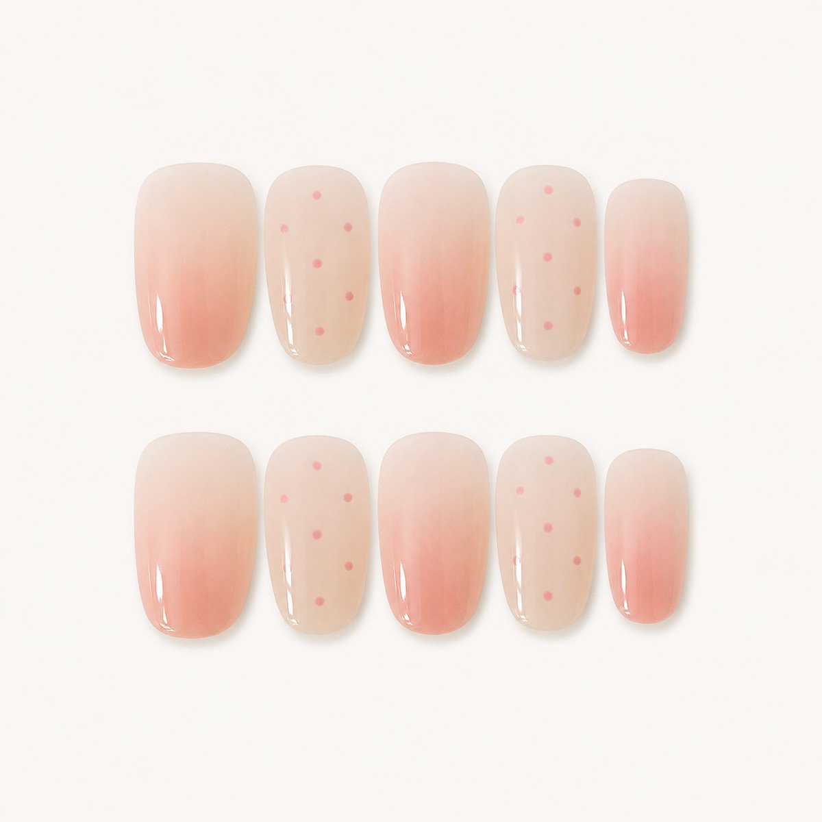 Machine Style 04 press-on nails