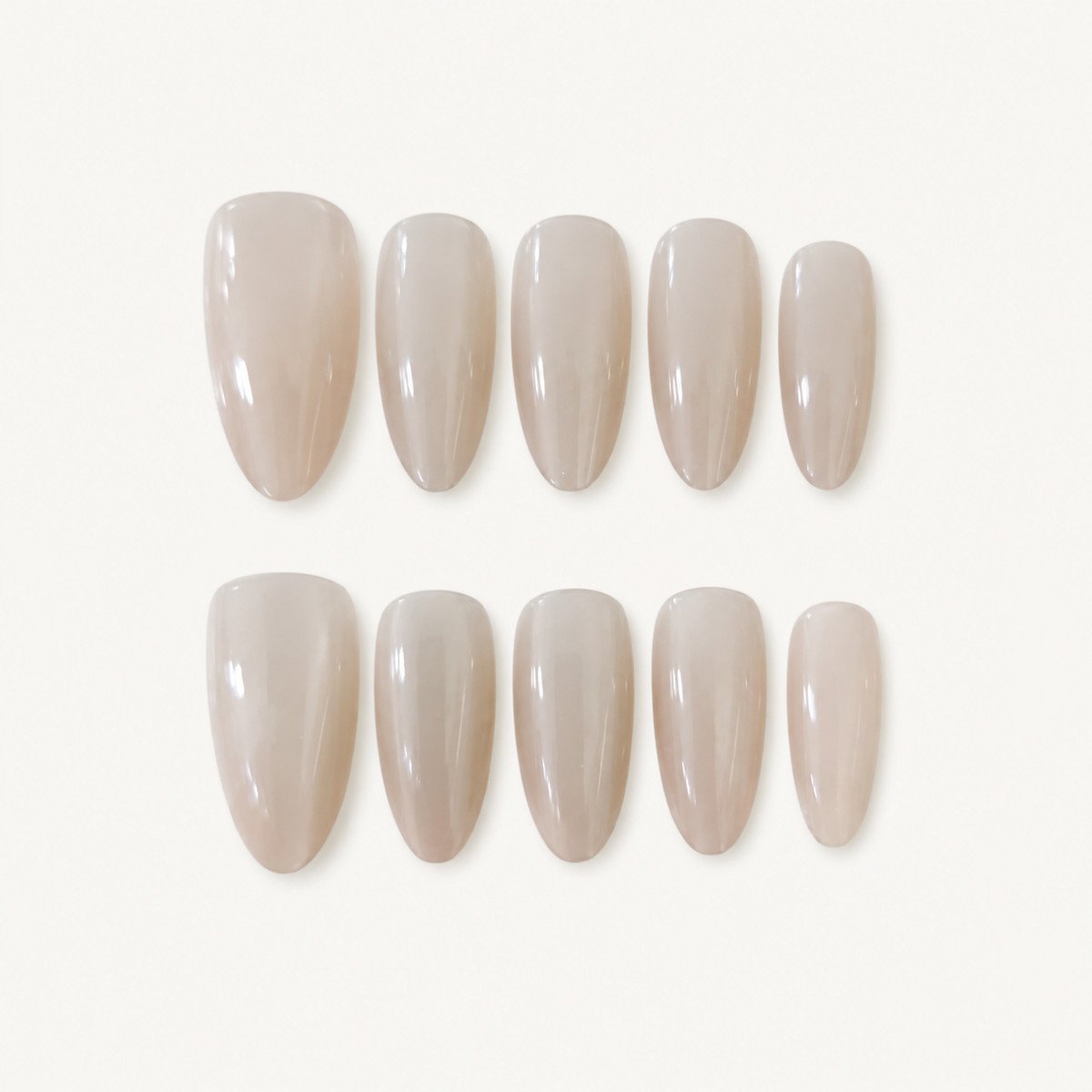 Machine Style 12 press-on nails
