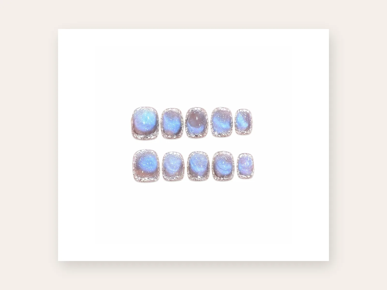 Lilac Cat Eye studio detail presentation