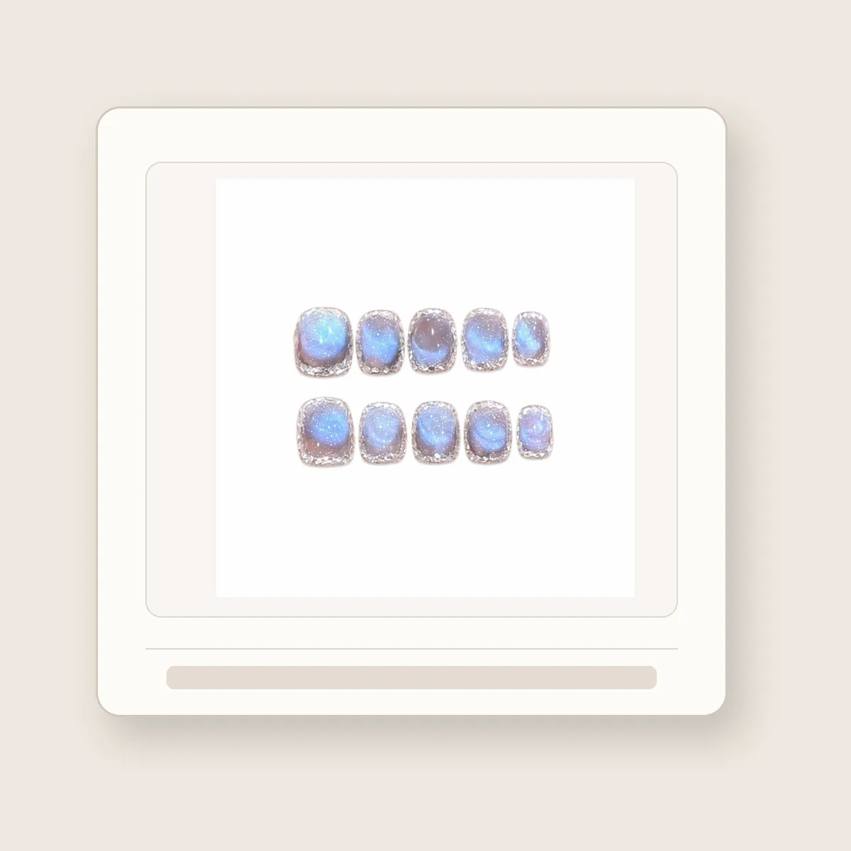Lilac Cat Eye packaging presentation