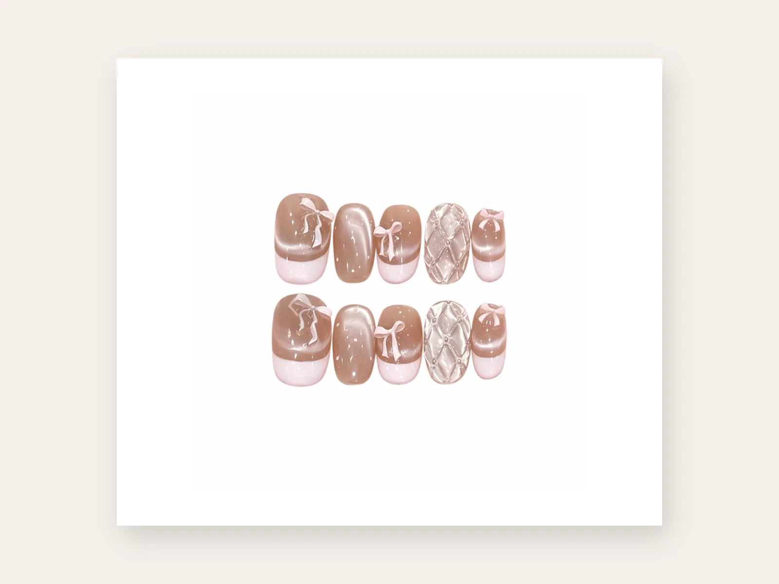 Rosé Ribbon studio detail presentation