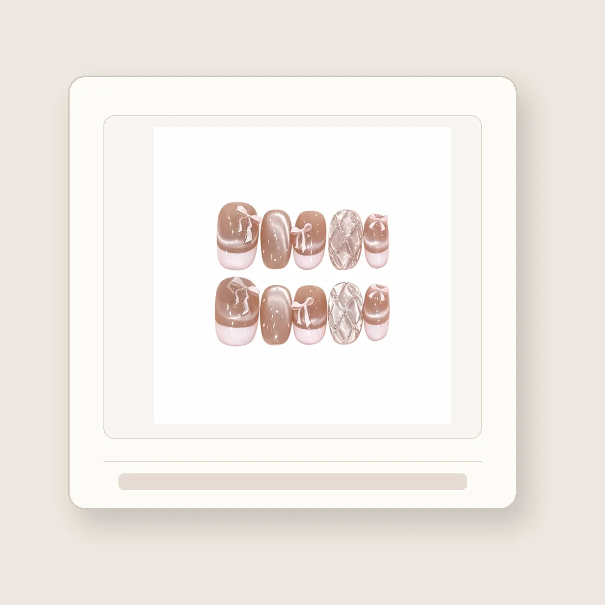 Rosé Ribbon packaging presentation